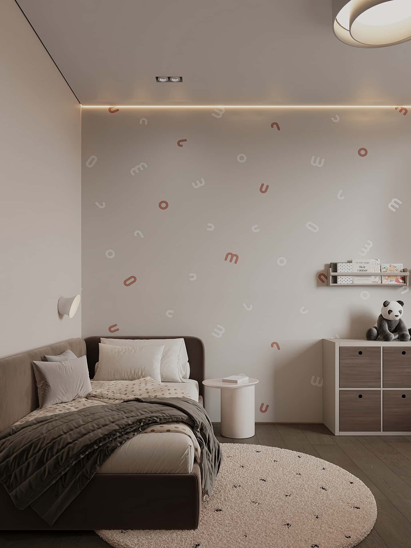 Дизайн и ремонт квартиры в ЖК iLove — Со вкусом кофе, 120 м2. Детская, фото 1