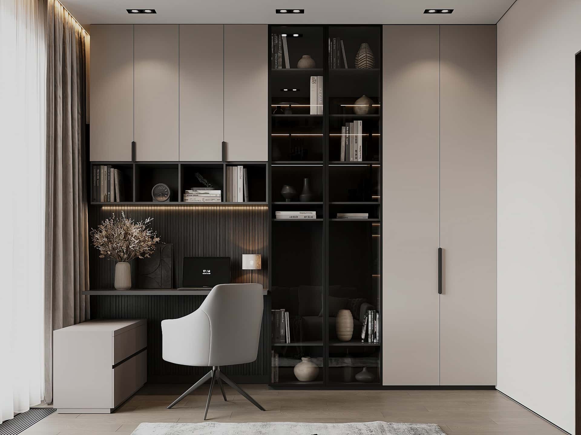 Дизайн и ремонт квартиры в ЖК iLove — Со вкусом кофе, 120 м2