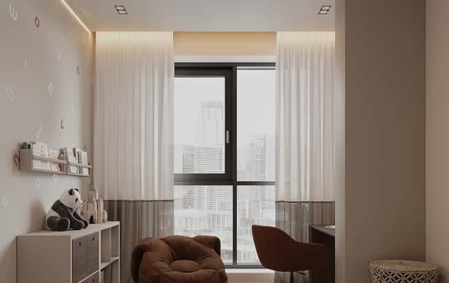 Дизайн и ремонт квартиры в ЖК iLove в стиле современный. Детская