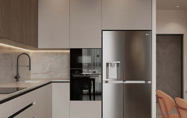 Дизайн и ремонт квартиры в ЖК iLove в стиле современный. Кухня-гостиная, фото 2