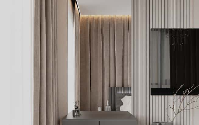 Дизайн и ремонт квартиры в ЖК iLove в стиле современный. Спальня, фото 2