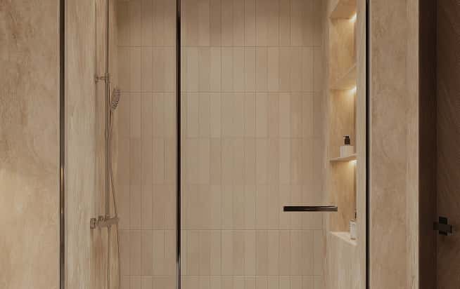 Дизайн и ремонт квартиры в ЖК iLove в стиле современный. Ванная, фото 1