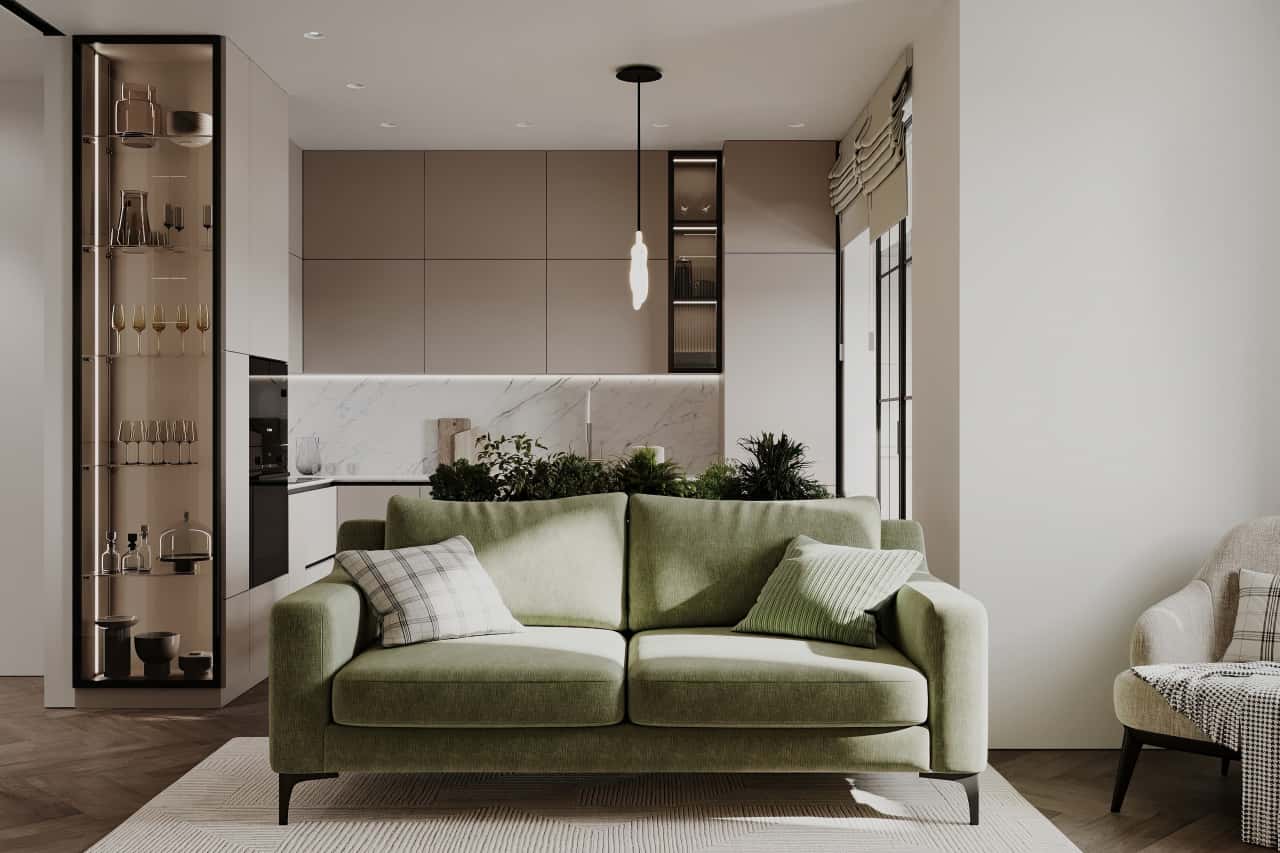 Растения как способ зонирования