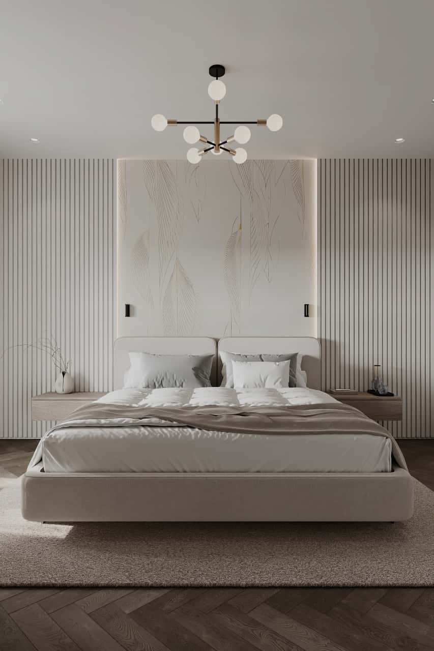 Симметричная спальня