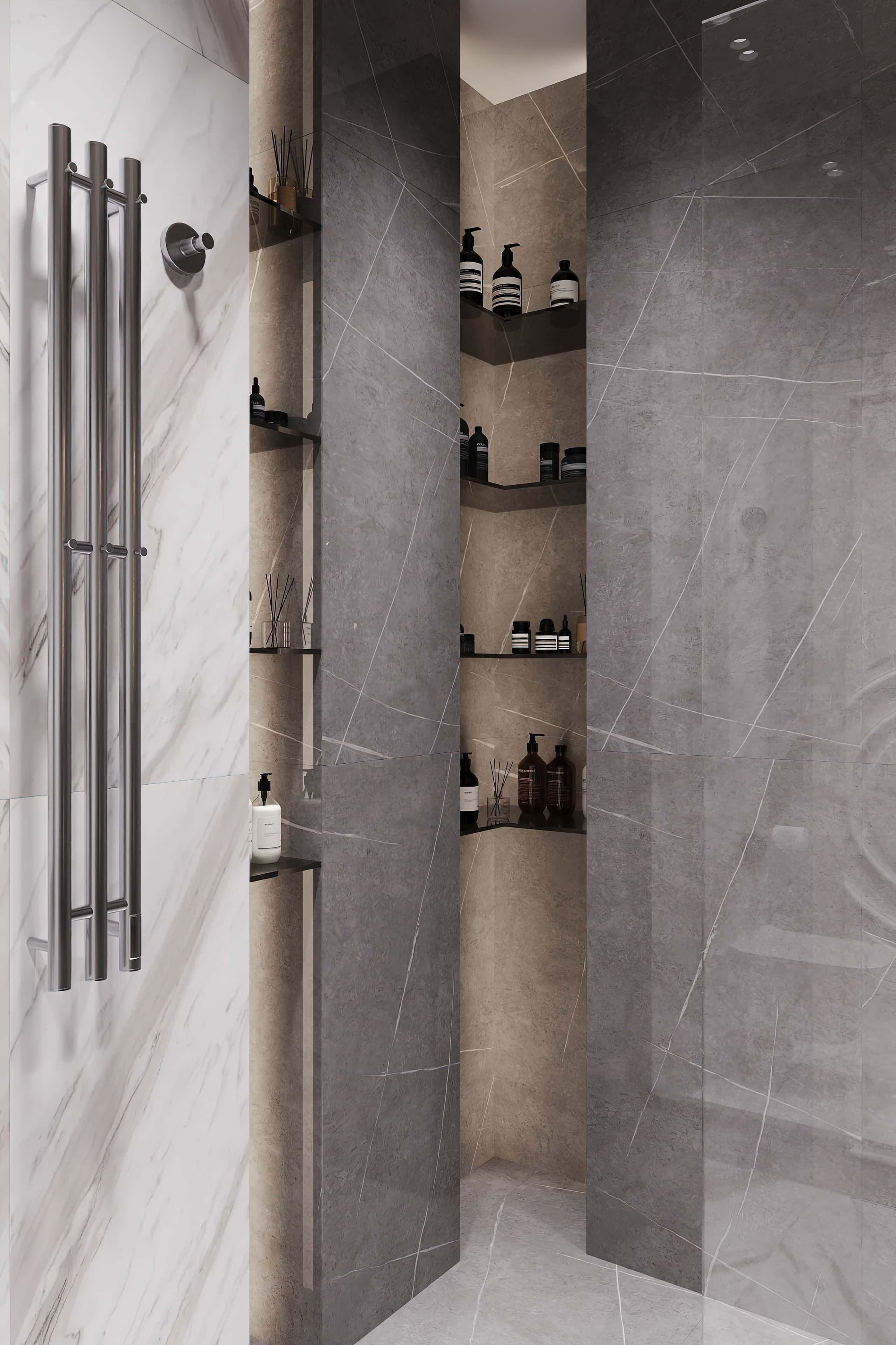 Оформление интерьера трехкомнатной квартиры. Фото № 81383.