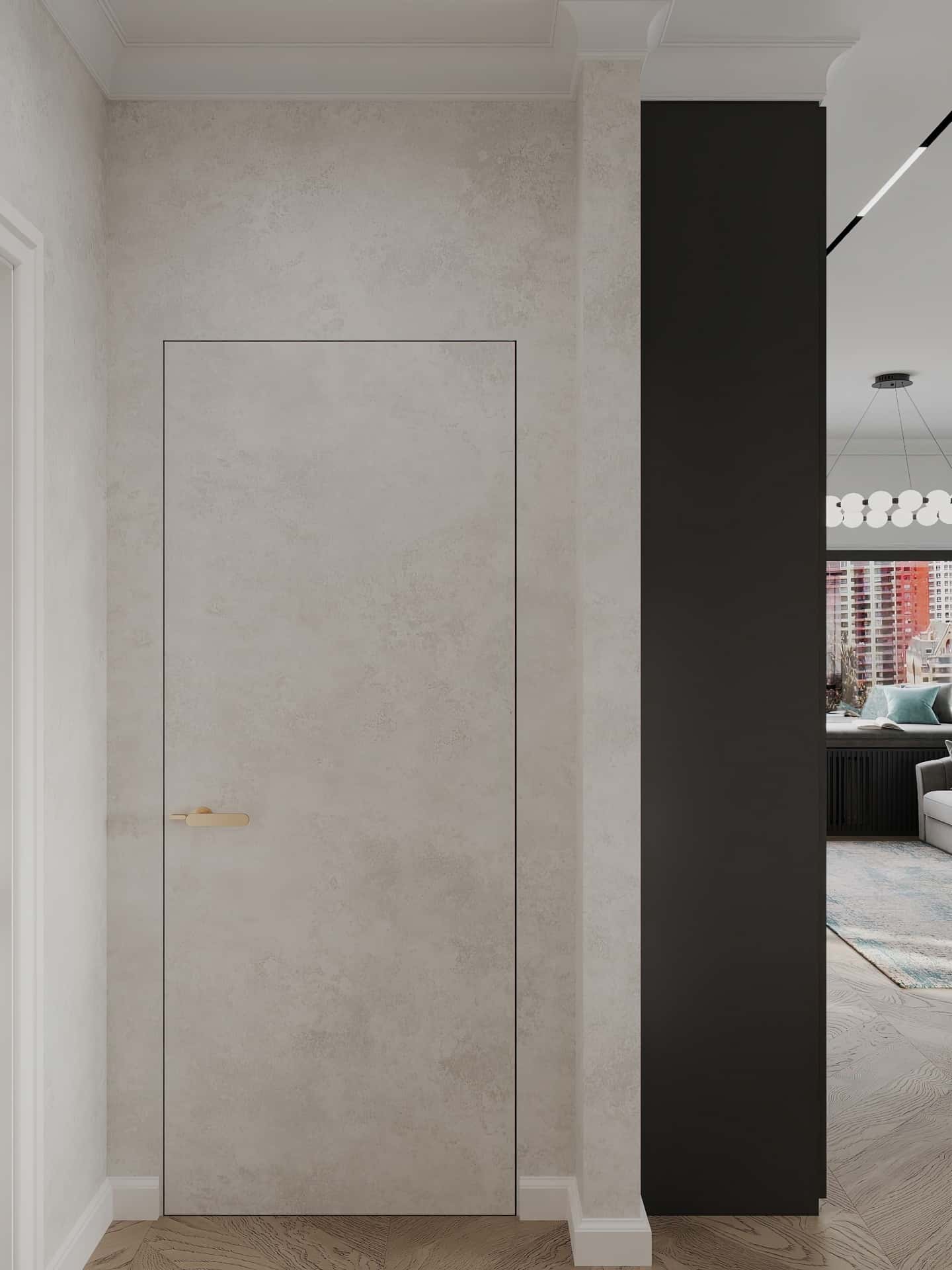 Дизайн и ремонт квартиры в ЖК Хэдлайнер — Диалог поколений, 93 м2. Кухня-гостиная, фото 6