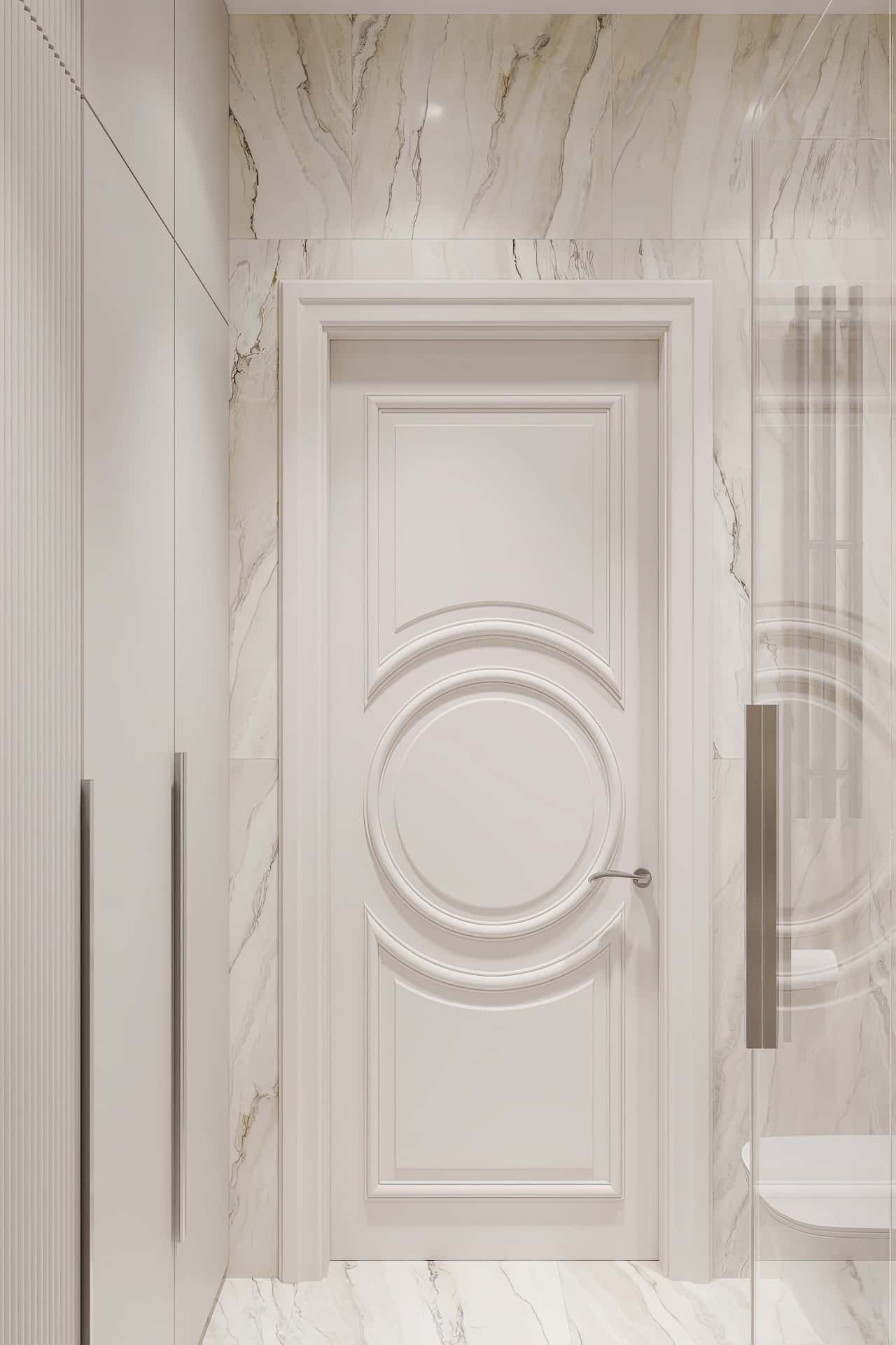 Дизайн и ремонт квартиры в ЖК Хэдлайнер — Диалог поколений, 93 м2. Санузел, фото 1