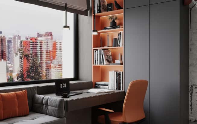 Дизайн и ремонт квартиры в ЖК Хэдлайнер в стиле современная классика. Детская, фото 3