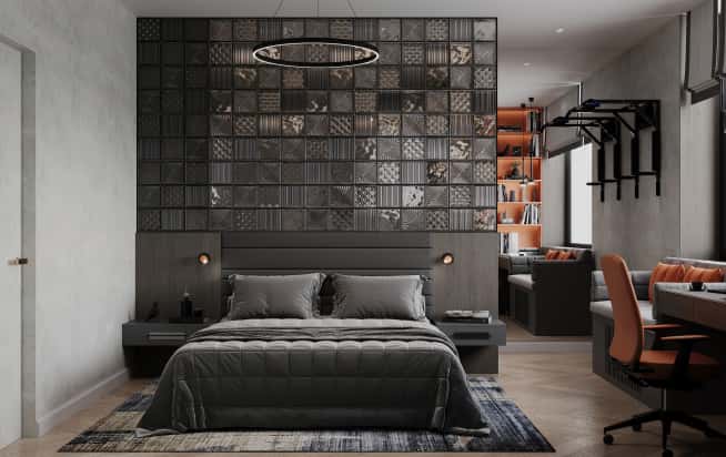 Дизайн и ремонт квартиры в ЖК Хэдлайнер в стиле современная классика. Детская