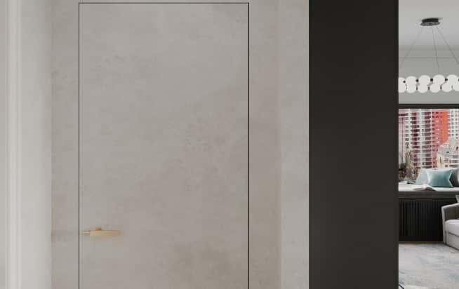 Дизайн и ремонт квартиры в ЖК Хэдлайнер в стиле современная классика. Кухня-гостиная, фото 6