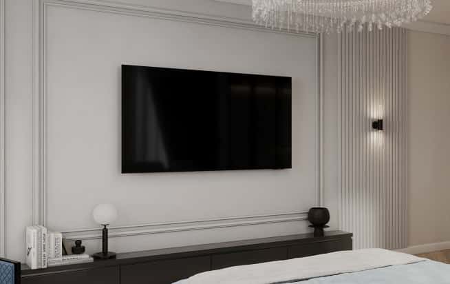 Дизайн и ремонт квартиры в ЖК Хэдлайнер в стиле современная классика. Спальня, фото 4