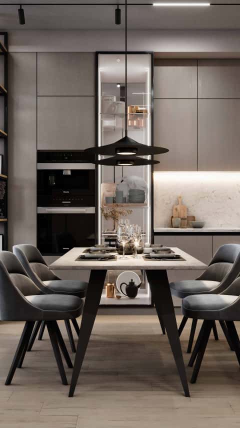 Дизайн и ремонт квартиры в ЖК «Хорошёвский» — Неоклассика для кота