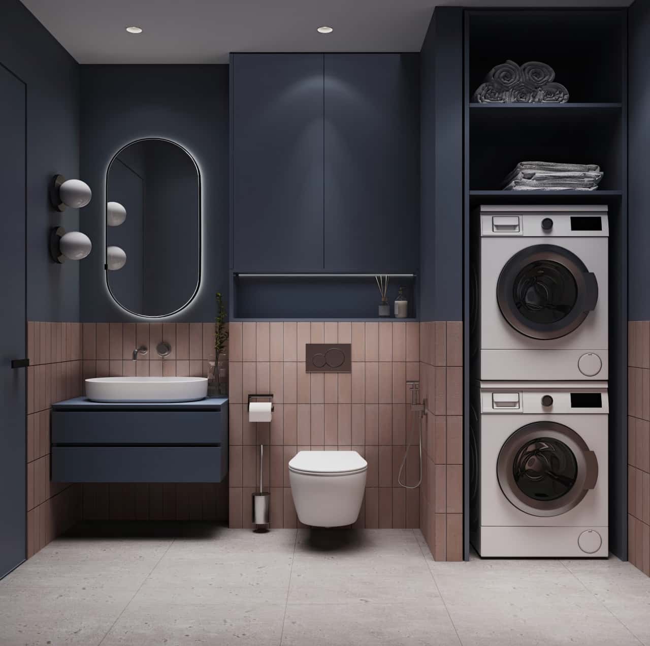 Приём color blocking