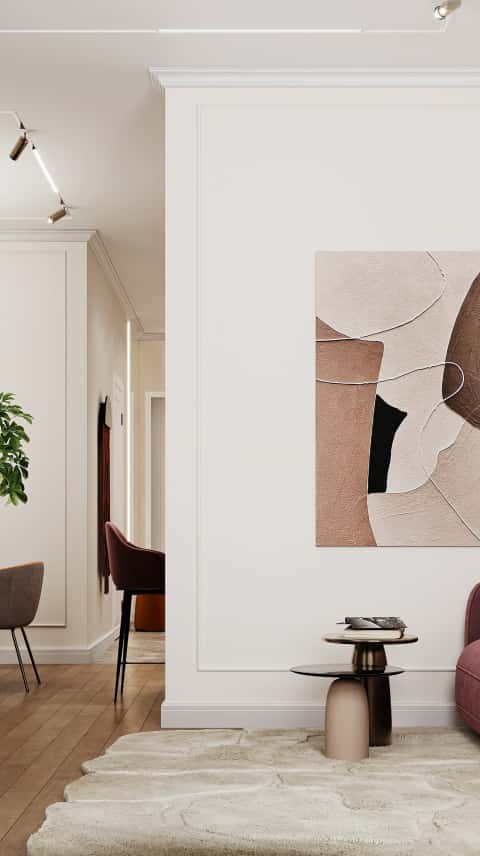 Дизайн и ремонт квартиры в ЖК Level Причальный — Манящая гармония