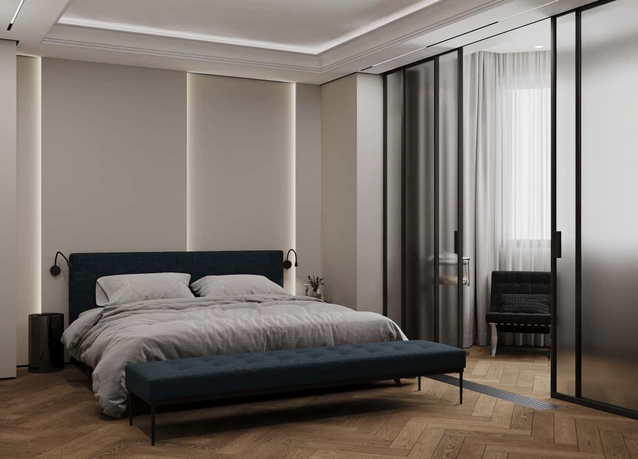 Укладка паркета "шеврон"