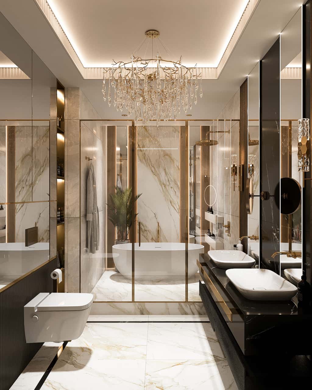 Золото в стиле ар-деко