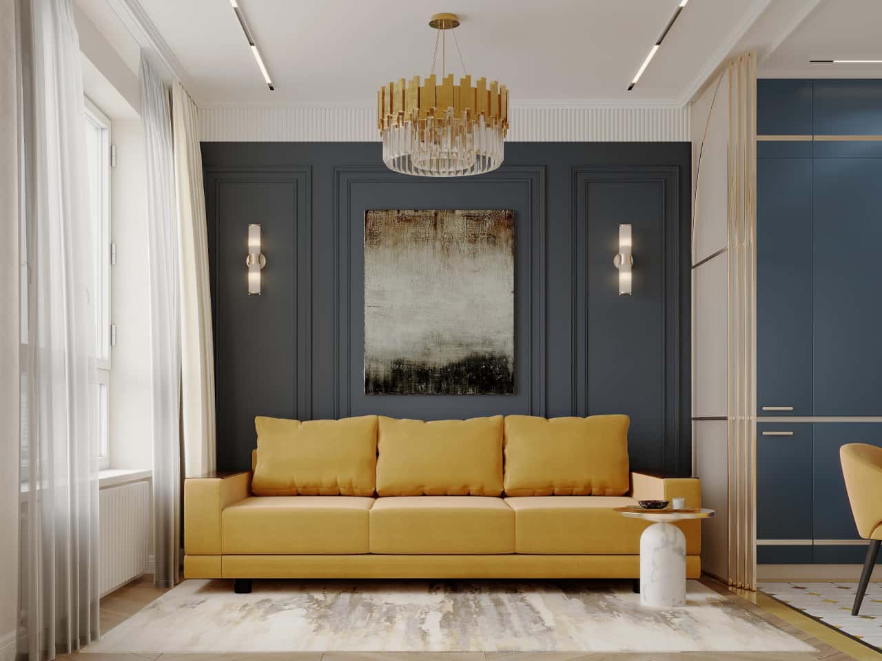 Картина "в цвет" интерьера