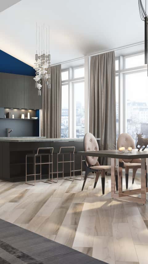 Дизайн и ремонт квартиры в ЖК «Палаты Муравьёвых» — Сон в летнюю ночь