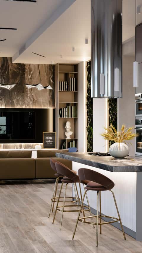 Дизайн и ремонт квартиры в ЖК «Парк Рублёво» — Правильное сочетание