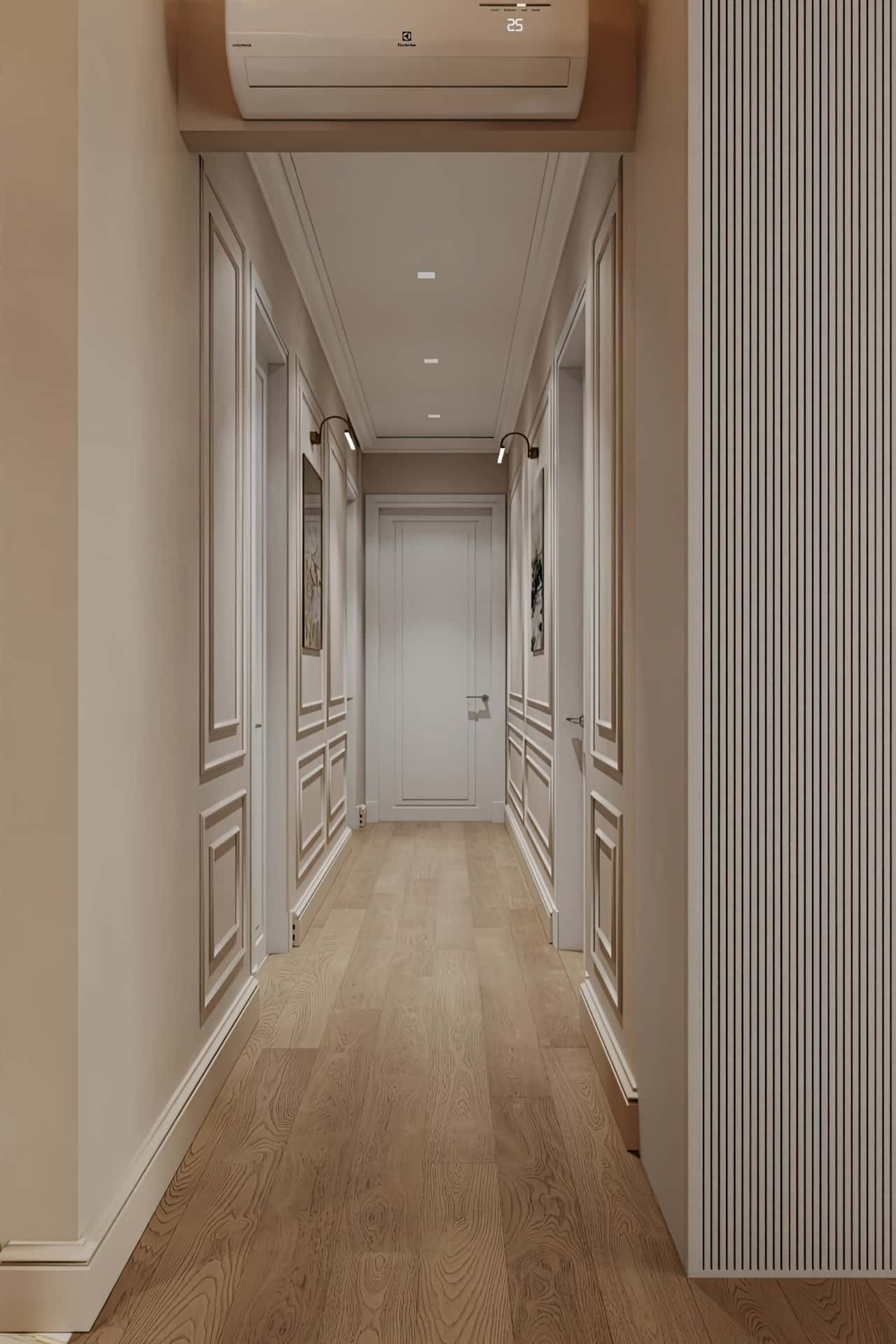 Дизайн и ремонт квартиры в ЖК Павелецкая сити — Современная роскошь, 111 м2. Прихожая и коридор, фото 2