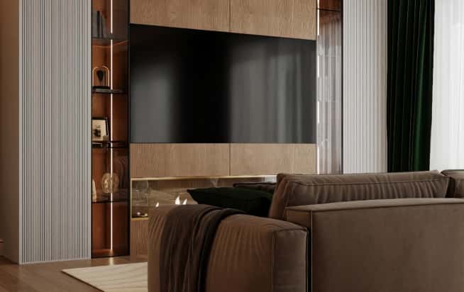 Дизайн и ремонт квартиры в ЖК Павелецкая сити в стиле современный. Кухня-столовая, фото 10