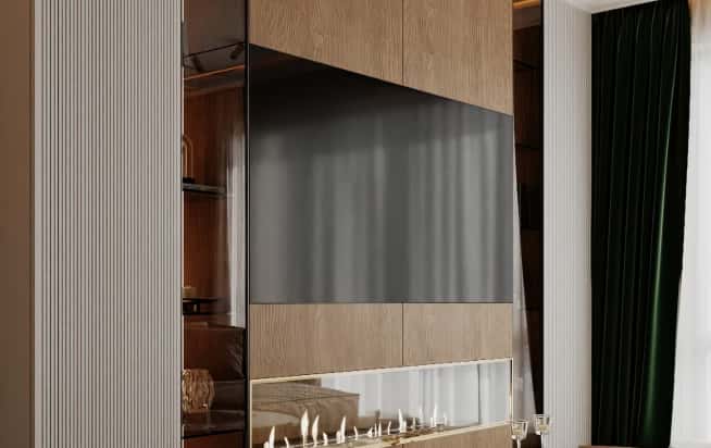 Дизайн и ремонт квартиры в ЖК Павелецкая сити в стиле современный. Кухня-столовая, фото 6