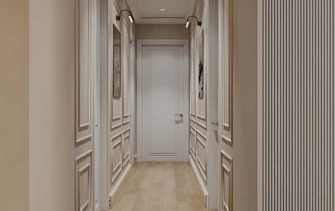 Дизайн и ремонт квартиры в ЖК Павелецкая сити в стиле современный. Прихожая и коридор, фото 2