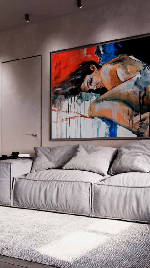 Дизайн и ремонт квартиры в ЖК «Преображение» — Творческое уединение