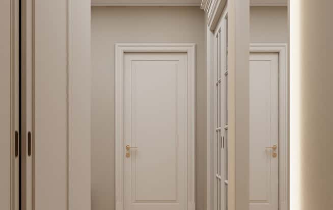 Дизайн и ремонт квартиры в ЖК Режиссёр в стиле современная классика. Прихожая, фото 3