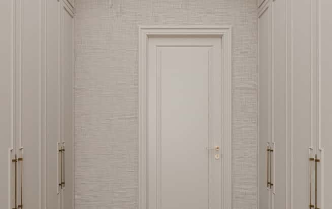 Дизайн и ремонт квартиры в ЖК Режиссёр в стиле современная классика. Спальня, фото 3