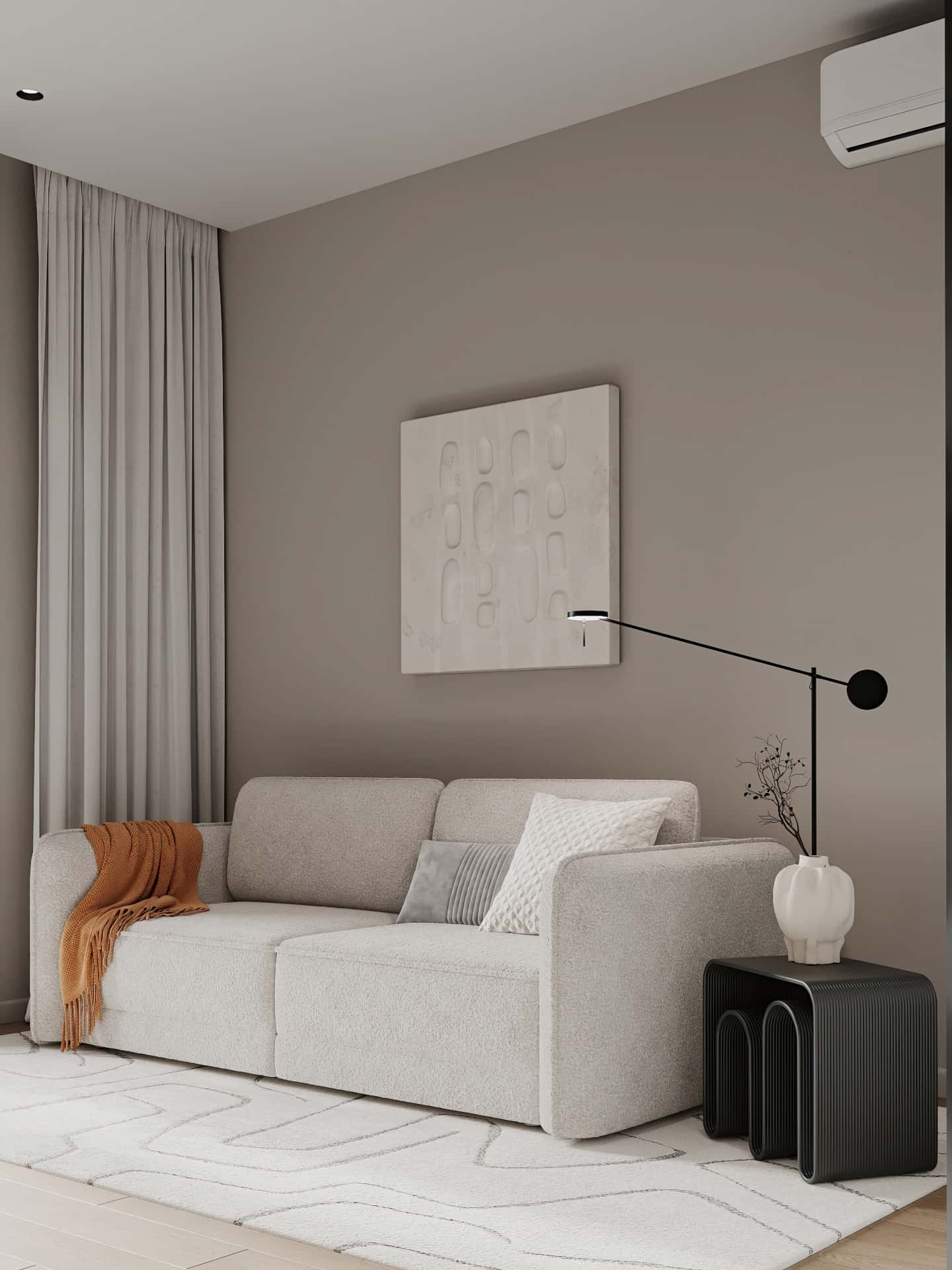 Дизайн и ремонт квартиры в ЖК Садовые кварталы — Скандинавский акцент, 95 м2. Кабинет, фото 1