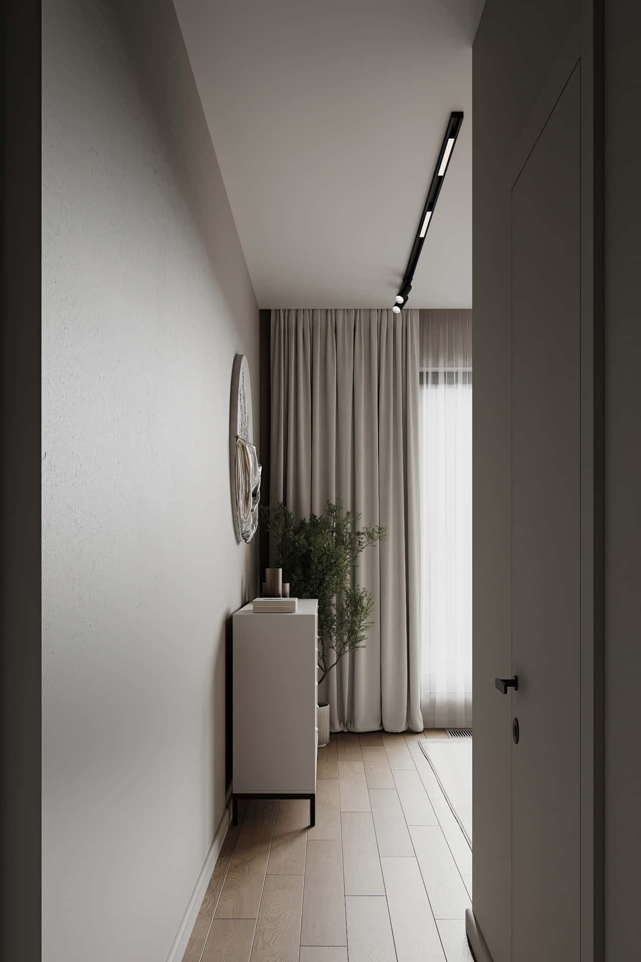 Дизайн и ремонт квартиры в ЖК Садовые кварталы — Скандинавский акцент, 95 м2. Мастер-спальня, фото 1