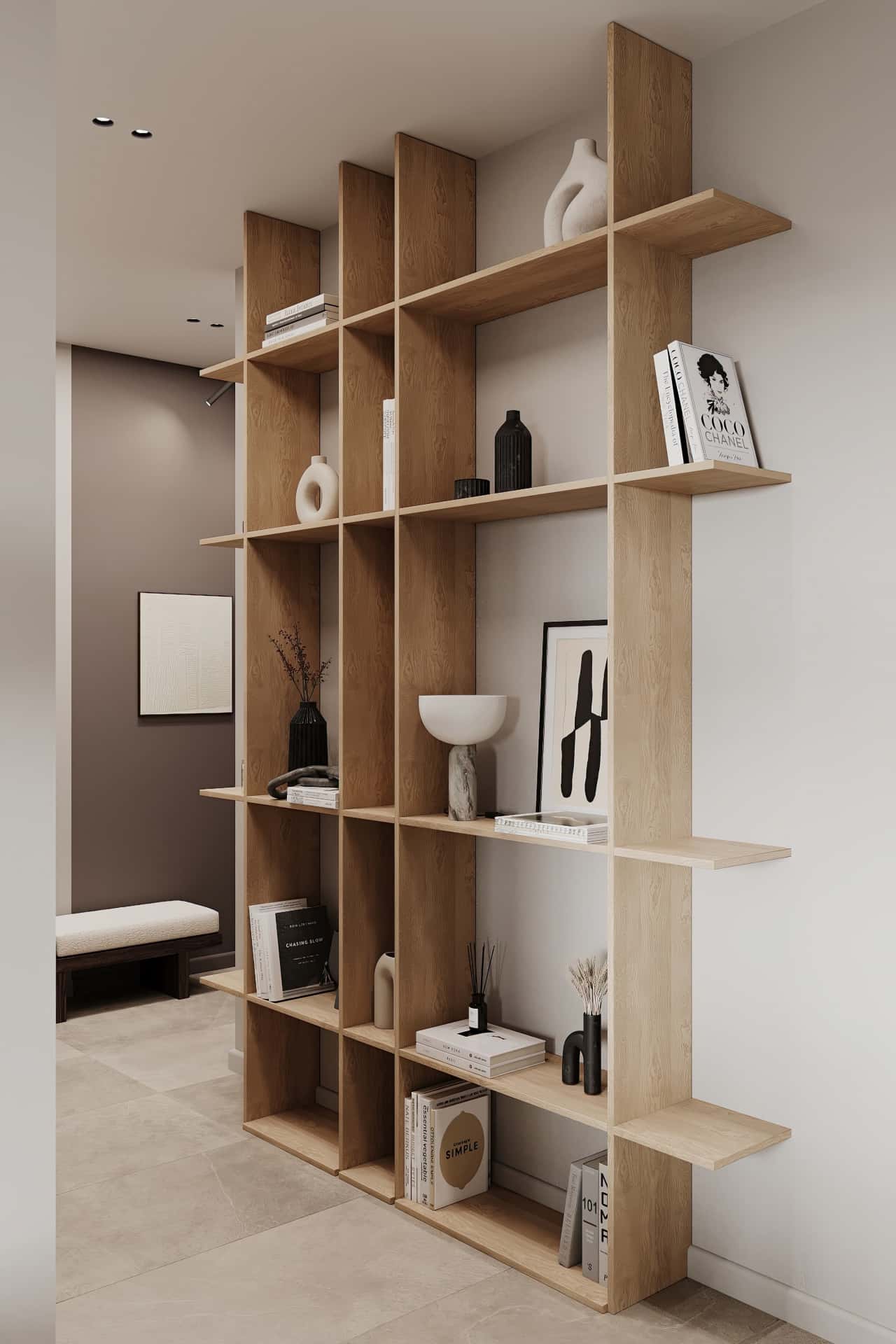 Дизайн и ремонт квартиры в ЖК Садовые кварталы — Скандинавский акцент, 95 м2. Прихожая, фото 4