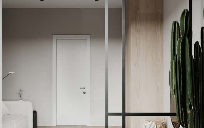 Дизайн и ремонт квартиры в ЖК Садовые кварталы в стиле современный. Кабинет, фото 3