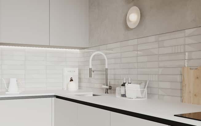 Дизайн и ремонт квартиры в ЖК Садовые кварталы в стиле современный. Кухня-гостиная, фото 3