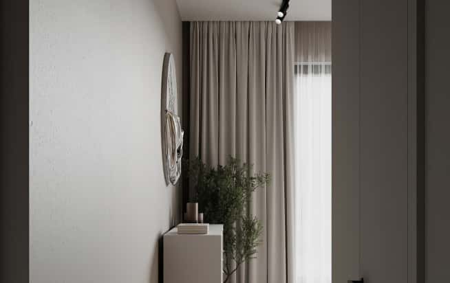 Дизайн и ремонт квартиры в ЖК Садовые кварталы в стиле современный. Мастер-спальня, фото 1