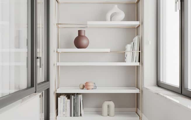 Дизайн и ремонт квартиры в ЖК Серебряный фонтан в стиле современная классика. Мастер-лоджия, фото 1