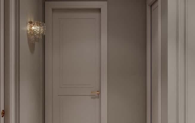 Дизайн и ремонт квартиры в ЖК Серебряный фонтан в стиле современная классика. Прихожая и коридор, фото 6