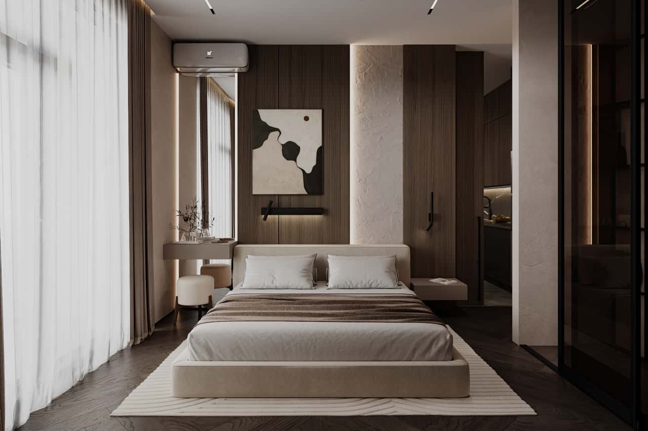 Кондиционер в спальне