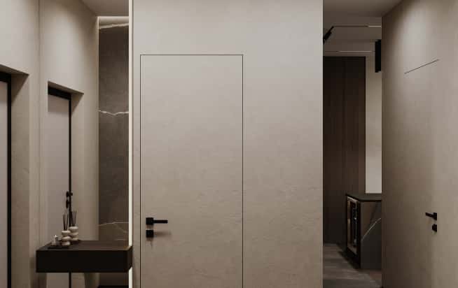 Дизайн и ремонт квартиры в ЖК Shagal в стиле современный. Прихожая