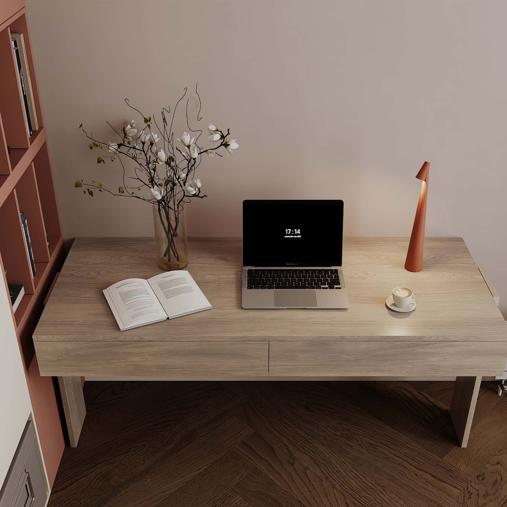 Дизайн и ремонт квартиры в ЖК Shagal — В ожидании чуда, 84 м2. Кабинет, фото 10