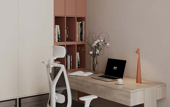 Дизайн и ремонт квартиры в ЖК Shagal в стиле современный. Кабинет, фото 2