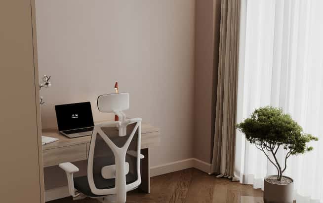 Дизайн и ремонт квартиры в ЖК Shagal в стиле современный. Кабинет, фото 5