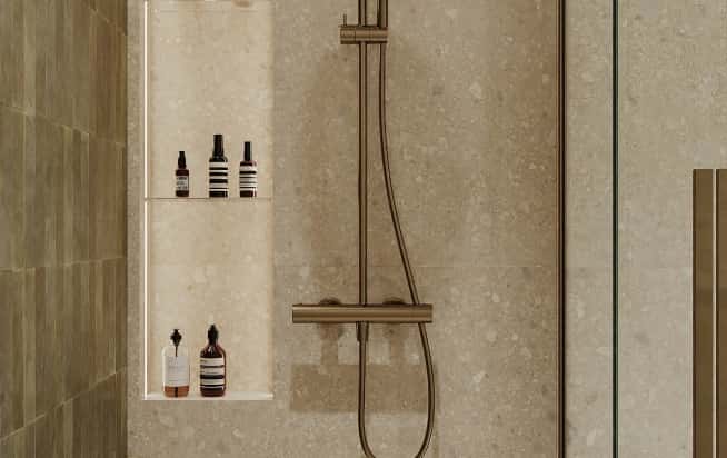 Дизайн и ремонт квартиры в ЖК Shagal в стиле современный. Мастер-санузел, фото 2