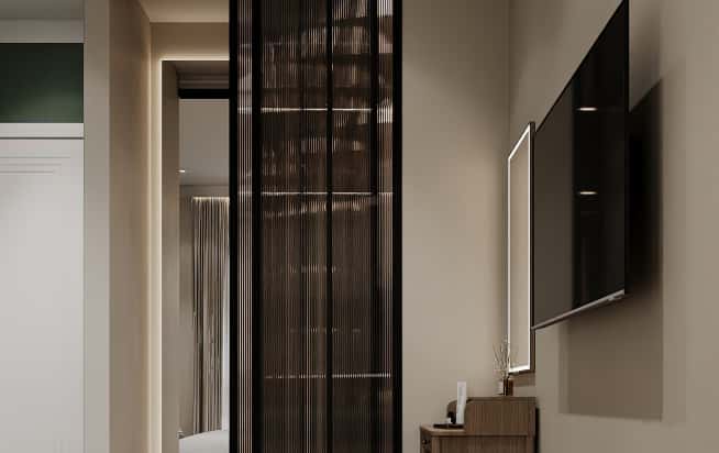 Дизайн и ремонт квартиры в ЖК Shagal в стиле современный. Мастер-спальня, фото 1