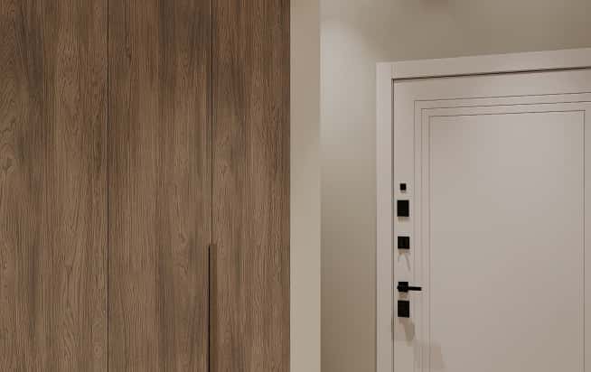 Дизайн и ремонт квартиры в ЖК Shagal в стиле современный. Прихожая, фото 1