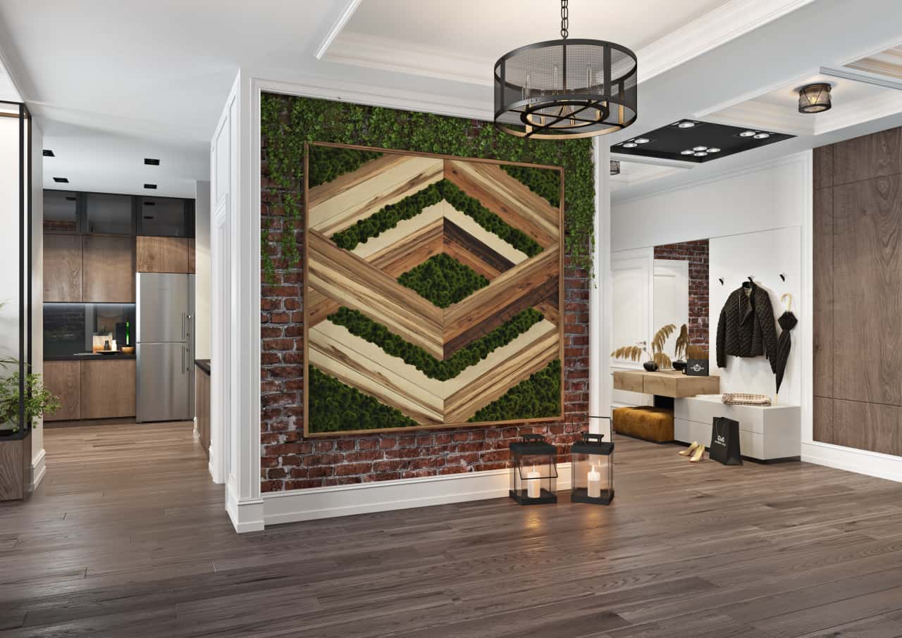 Декорирование стены