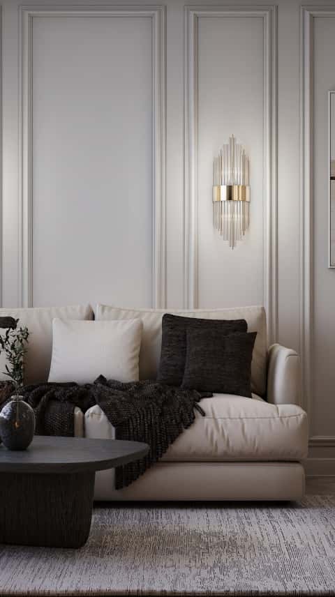 Дизайн и ремонт квартиры в ЖК Столичные поляны — Прагматичная неоклассика