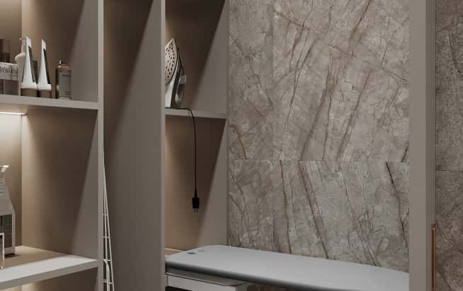 Дизайн и ремонт квартиры в ЖК Вереск в стиле современная классика. Санузел, фото 7