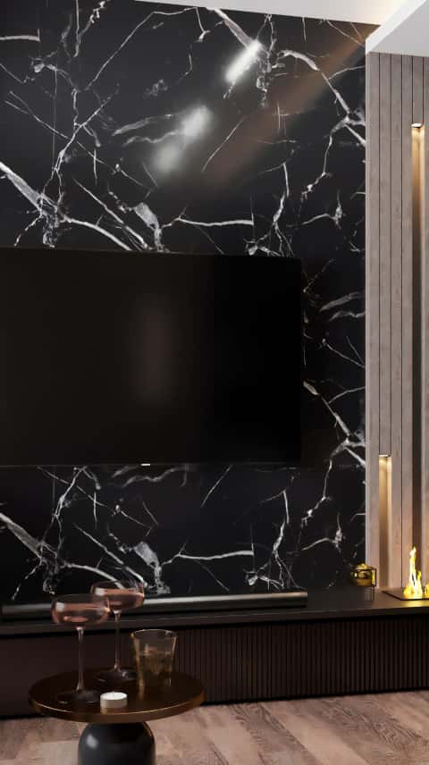 Дизайн и ремонт квартиры в ЖК «Вест Гарден» — Этюд в тёмных тонах